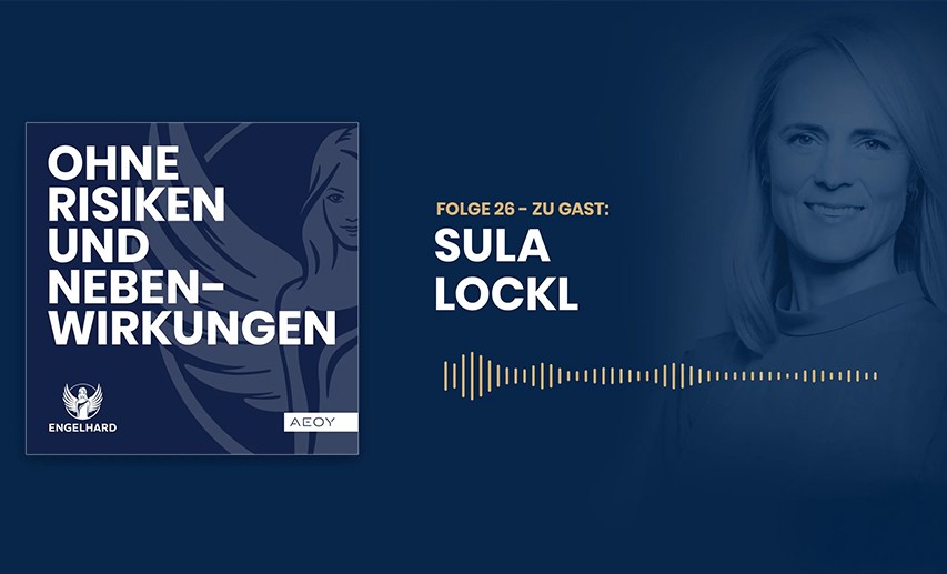 VCI Hessen Geschäftsführerin Sula Lockl zu Gast im Podcast für Gesundheitsmacher "Ohne Risiken und Nebenwirkungen". © Engelhard