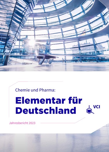 Cover VCI Jahresbericht 2023